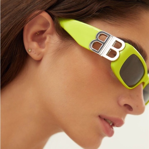 AUTHENTIC NEW BALENCIAGA SUNGLASSES, BB0096S 008 - Picture 4 of 7